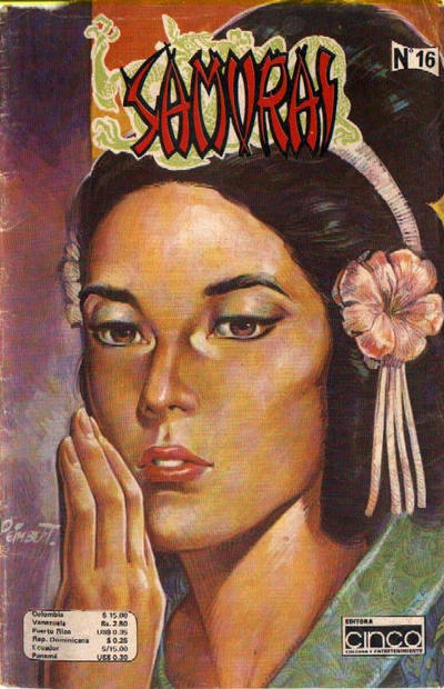 Cover for Samurai (Editora Cinco, 1980 series) #16