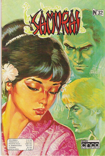 Cover for Samurai (Editora Cinco, 1980 series) #32