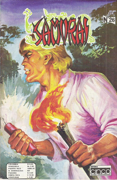 Cover for Samurai (Editora Cinco, 1980 series) #26