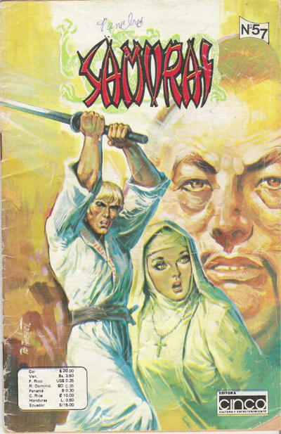 Cover for Samurai (Editora Cinco, 1980 series) #57