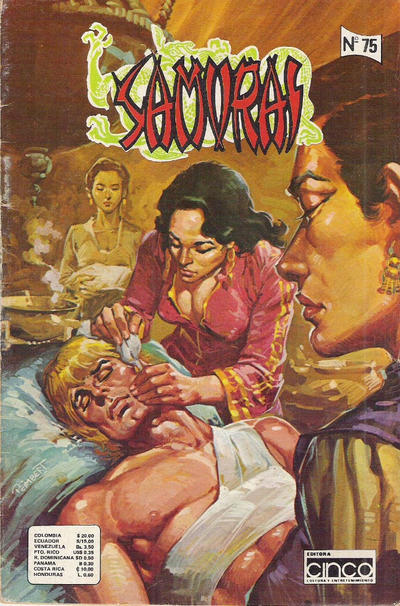 Cover for Samurai (Editora Cinco, 1980 series) #75