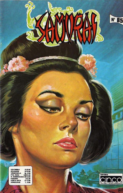 Cover for Samurai (Editora Cinco, 1980 series) #85