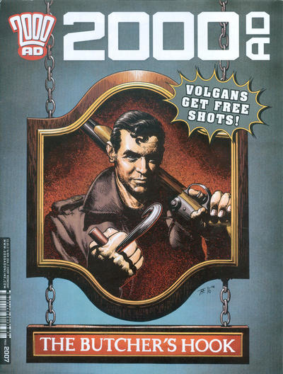 Cover for 2000 AD (Rebellion, 2001 series) #2007
