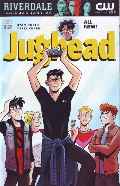 Cover for Jughead (Archie, 2015 series) #12 [Cover A Derek Charm]