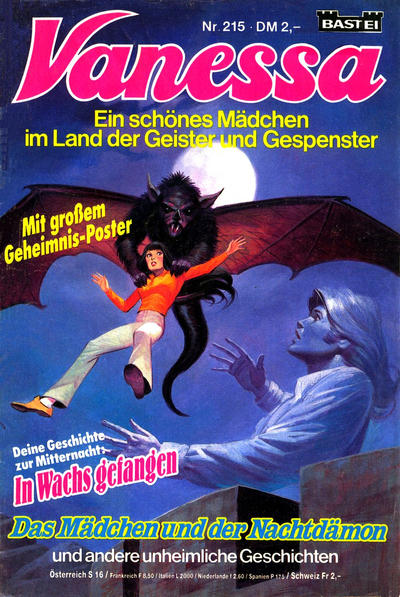 Cover for Vanessa (Bastei Verlag, 1982 series) #215