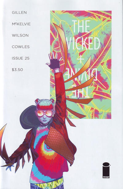 Cover for The Wicked + The Divine (Image, 2014 series) #25 [Cover A - Jamie McKelvie]