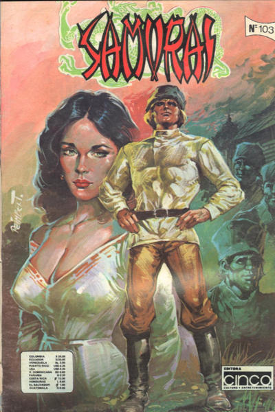 Cover for Samurai (Editora Cinco, 1980 series) #103