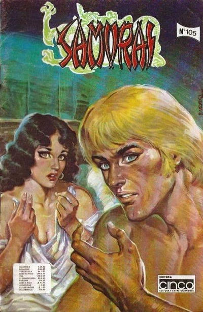 Cover for Samurai (Editora Cinco, 1980 series) #105