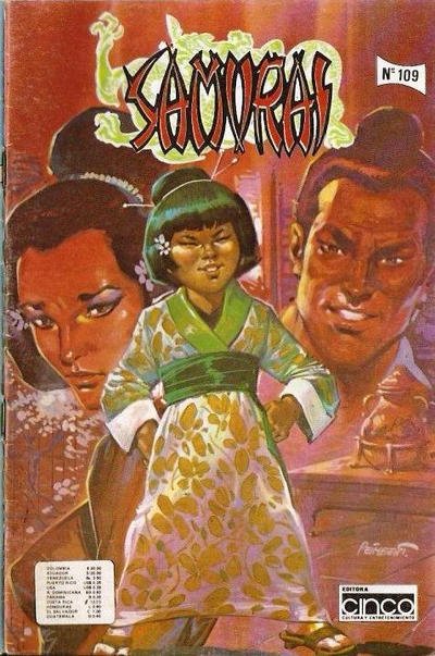 Cover for Samurai (Editora Cinco, 1980 series) #109