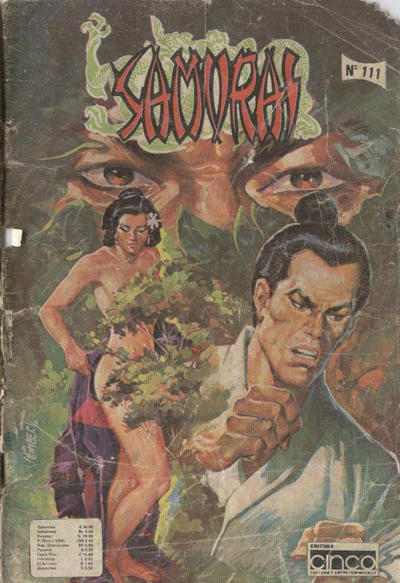 Cover for Samurai (Editora Cinco, 1980 series) #111