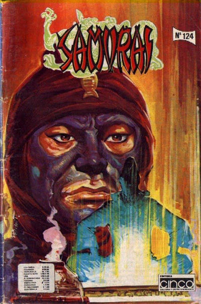 Cover for Samurai (Editora Cinco, 1980 series) #124
