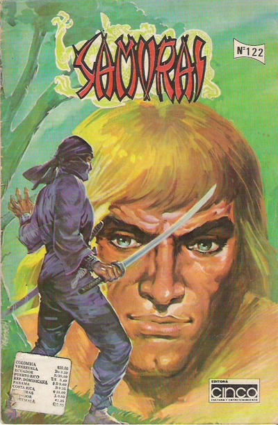 Cover for Samurai (Editora Cinco, 1980 series) #122