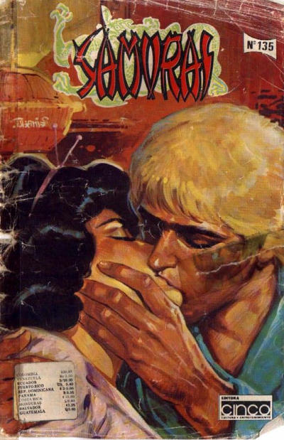 Cover for Samurai (Editora Cinco, 1980 series) #135