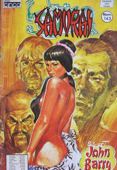 Cover for Samurai (Editora Cinco, 1980 series) #143