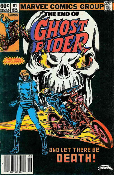 Cover for Ghost Rider (Marvel, 1973 series) #81 [Newsstand]