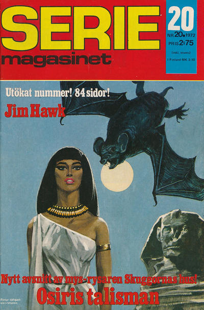 Cover for Seriemagasinet (Semic, 1970 series) #20/1972