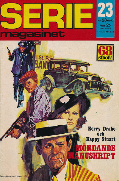 Cover for Seriemagasinet (Semic, 1970 series) #23/1972