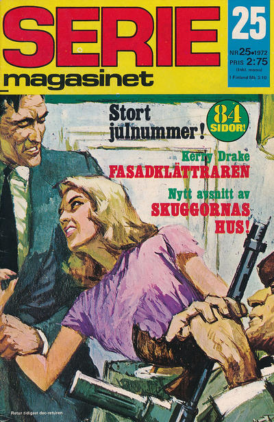 Cover for Seriemagasinet (Semic, 1970 series) #25/1972
