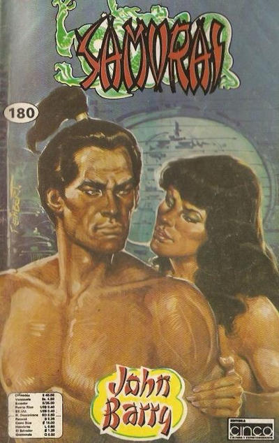 Cover for Samurai (Editora Cinco, 1980 series) #180
