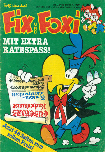 Cover for Fix und Foxi (Pabel Verlag, 1953 series) #v28#4