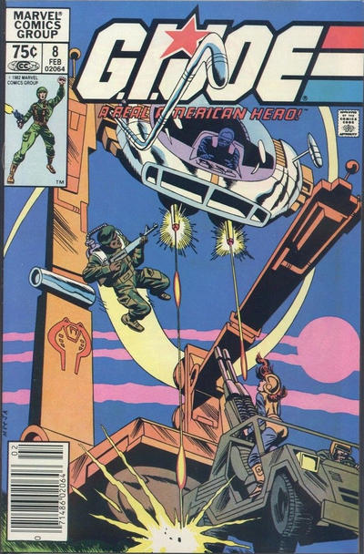 Cover for G.I. Joe, A Real American Hero (Marvel, 1982 series) #8 [Canadian]