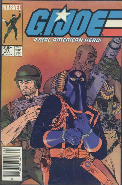 Cover for G.I. Joe, A Real American Hero (Marvel, 1982 series) #23 [Canadian]