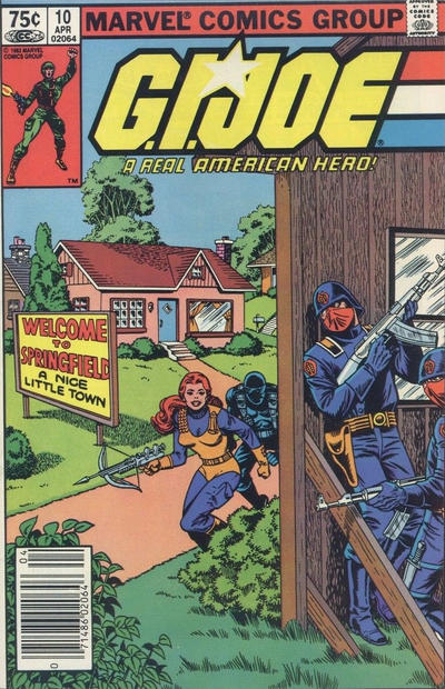 Cover for G.I. Joe, A Real American Hero (Marvel, 1982 series) #10 [Canadian]