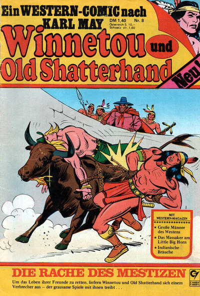 Cover for Winnetou und Old Shatterhand (Condor, 1977 series) #8