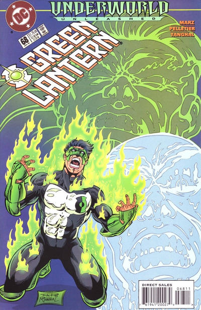 Cover for Green Lantern (DC, 1990 series) #68 [Direct Sales]