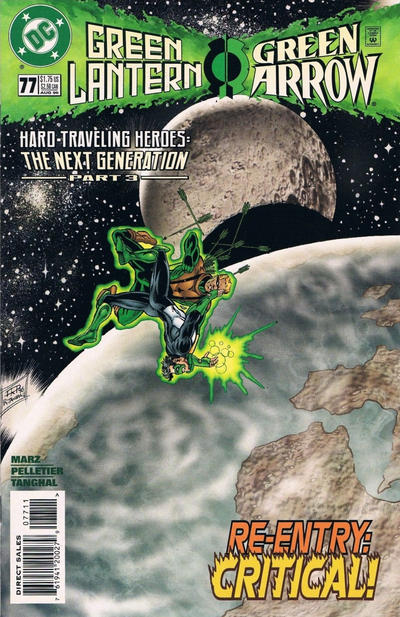 Cover for Green Lantern (DC, 1990 series) #77 [Direct Sales]