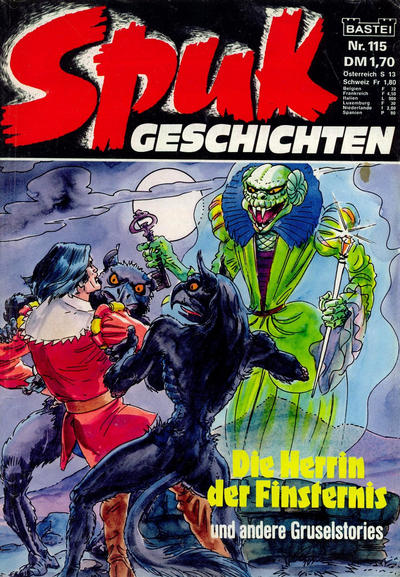 Cover for Spuk Geschichten (Bastei Verlag, 1978 series) #115