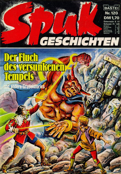 Cover for Spuk Geschichten (Bastei Verlag, 1978 series) #120