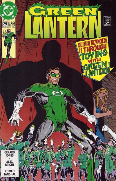 Cover for Green Lantern (DC, 1990 series) #29 [Direct]