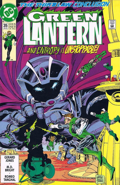 Cover for Green Lantern (DC, 1990 series) #35 [Direct]