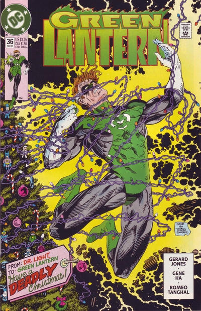 Cover for Green Lantern (DC, 1990 series) #36 [Direct]