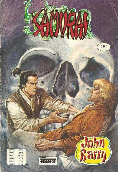 Cover for Samurai (Editora Cinco, 1980 series) #251