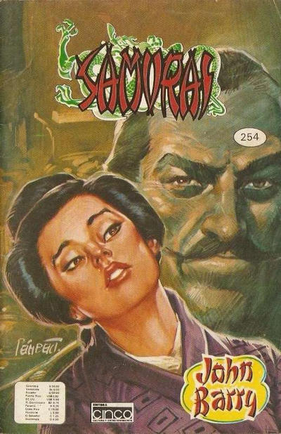 Cover for Samurai (Editora Cinco, 1980 series) #254