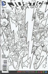 Cover for Justice League (DC, 2011 series) #48 [Adult Coloring Book Cover]