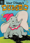Cover for Four Color (Dell, 1942 series) #668 - Walt Disney's Dumbo [Black Dell Seal Variant]