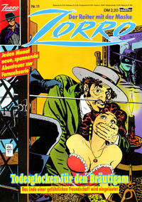 Cover Thumbnail for Zorro (Bastei Verlag, 1991 series) #11