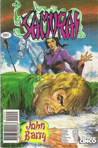 Cover Thumbnail for Samurai (Editora Cinco, 1980 series) #551