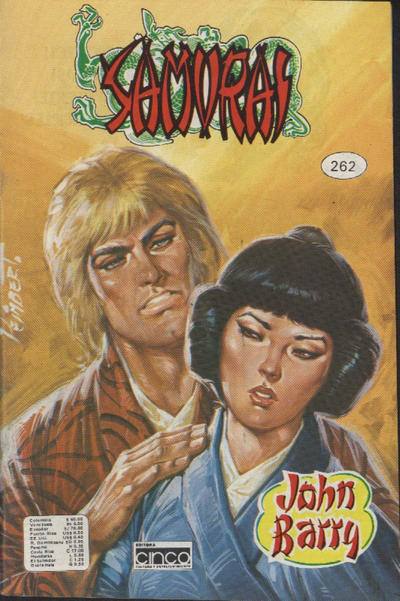 Cover for Samurai (Editora Cinco, 1980 series) #262