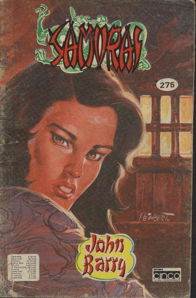 Cover for Samurai (Editora Cinco, 1980 series) #275