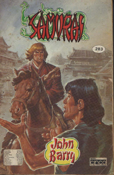 Cover for Samurai (Editora Cinco, 1980 series) #283