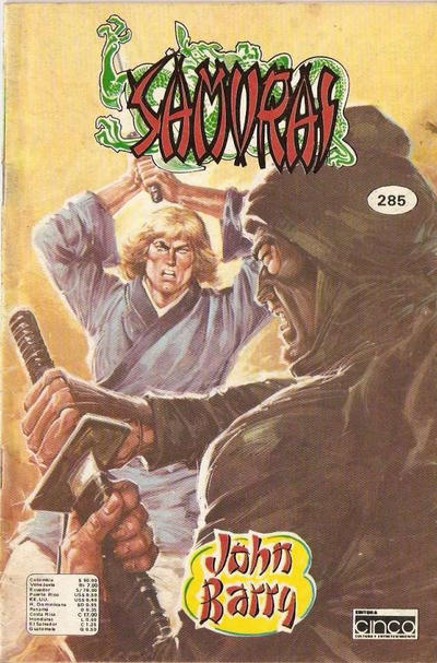 Cover for Samurai (Editora Cinco, 1980 series) #285
