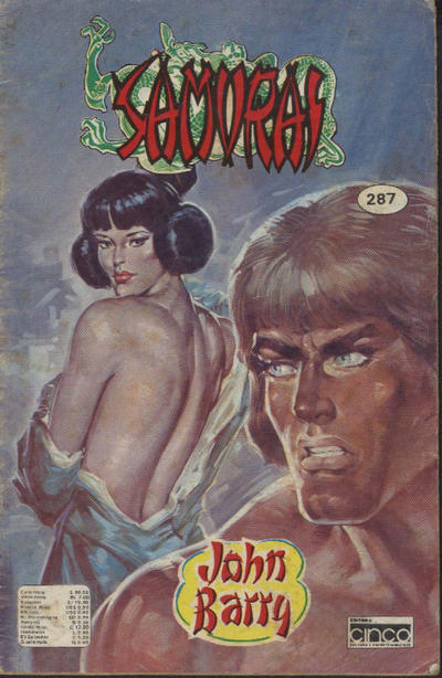 Cover for Samurai (Editora Cinco, 1980 series) #287
