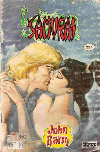 Cover for Samurai (Editora Cinco, 1980 series) #294