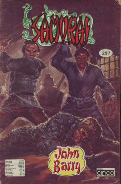 Cover for Samurai (Editora Cinco, 1980 series) #297