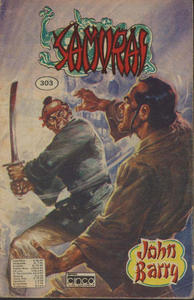 Cover for Samurai (Editora Cinco, 1980 series) #303