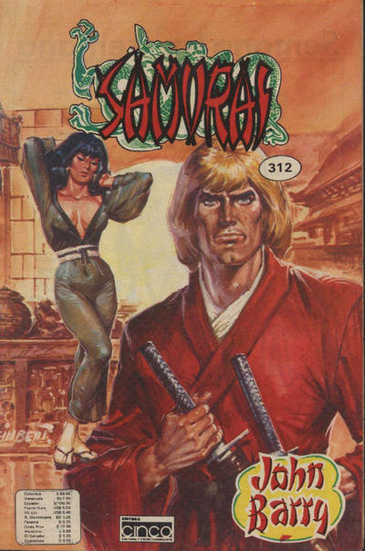 Cover for Samurai (Editora Cinco, 1980 series) #312